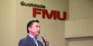 Palestra sobre o Festival do Japão em evento na FMU