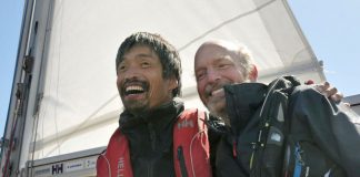 Impressionante: Japonês cego e amigo americano atravessam o Pacífico