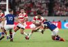 Japão vence Rússia na estréia da Copa do Mundo de Rugby 2019