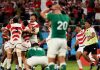 Em Shizuoka, Japão faz história e vence a Irlanda na Copa do Mundo de Rugby 2019