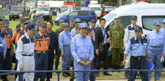 Data nacional para prevenção de desastres tem diversos exercícios em todo o Japão