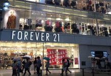 Famosa rede de lojas Forever 21 encerrará suas atividades no Japão em Outubro