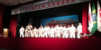 3º Enbukai de Okinawa Karate-do e Kobudo da AOKB-CCOB em 20 de Outubro