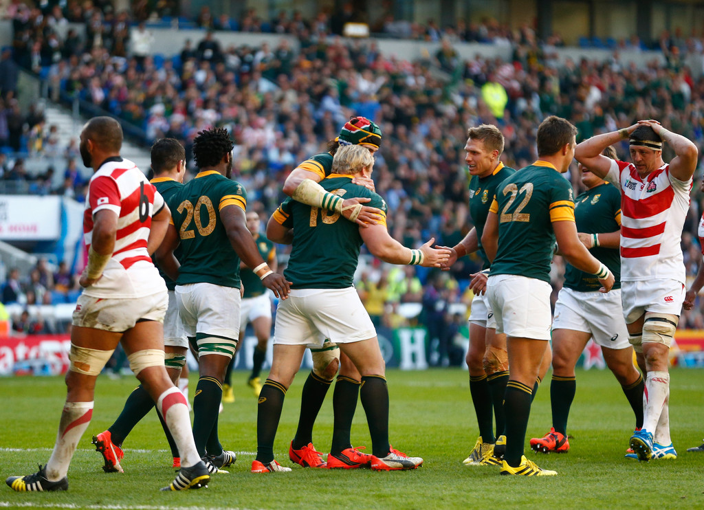 Rugby: terceiro título mundial para África do Sul