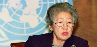 Morre Sadako Ogata, 1ª mulher a atuar no cargo de Alta-Comissária da ONU