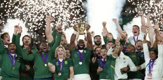 Em Yokohama: África do Sul vence Inglaterra e é Tricampeã Mundial de Rugby
